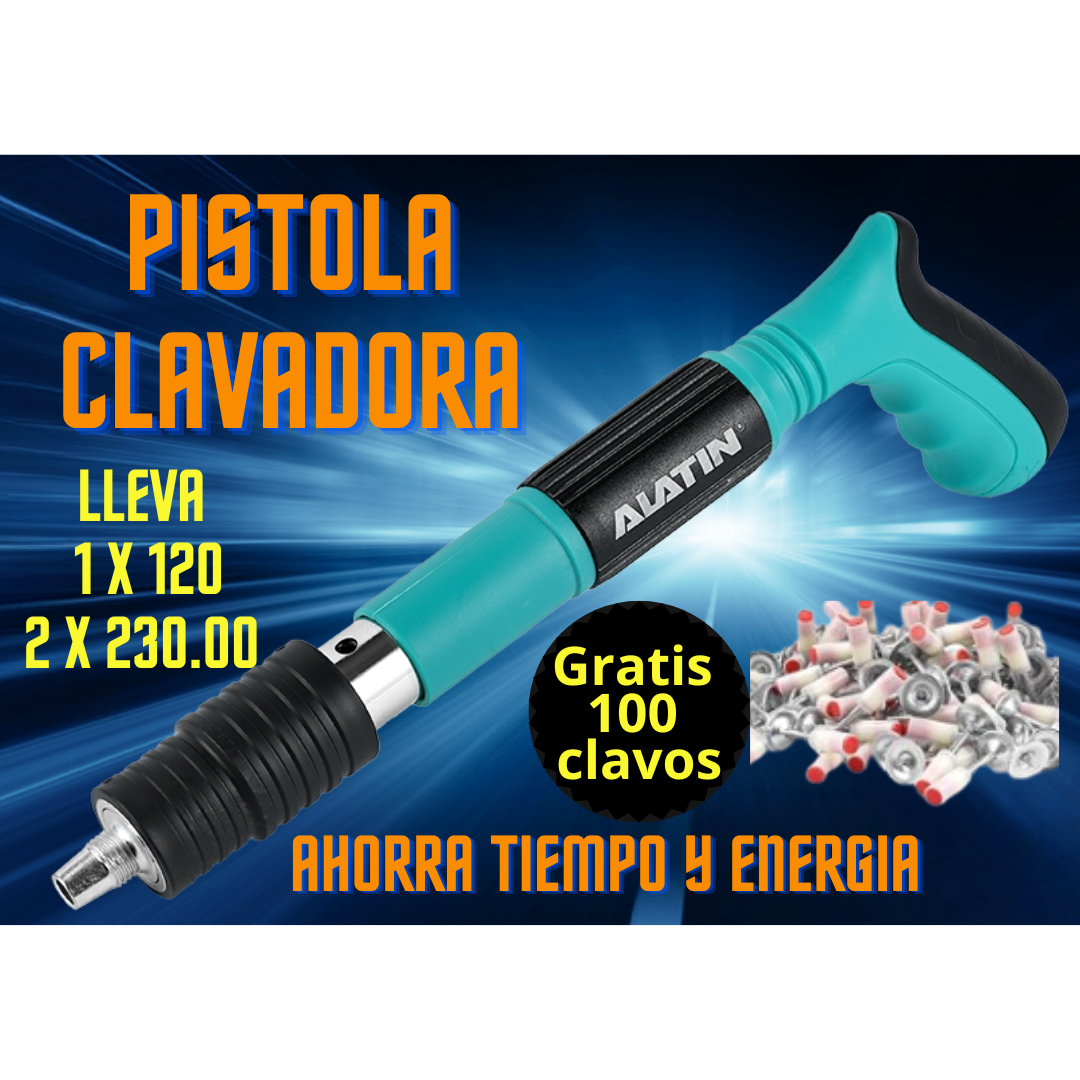 PISTOLA  CLAVOS