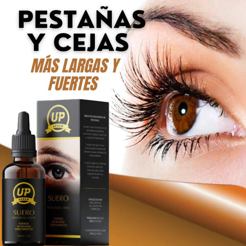 Suero de pestañas y cejas