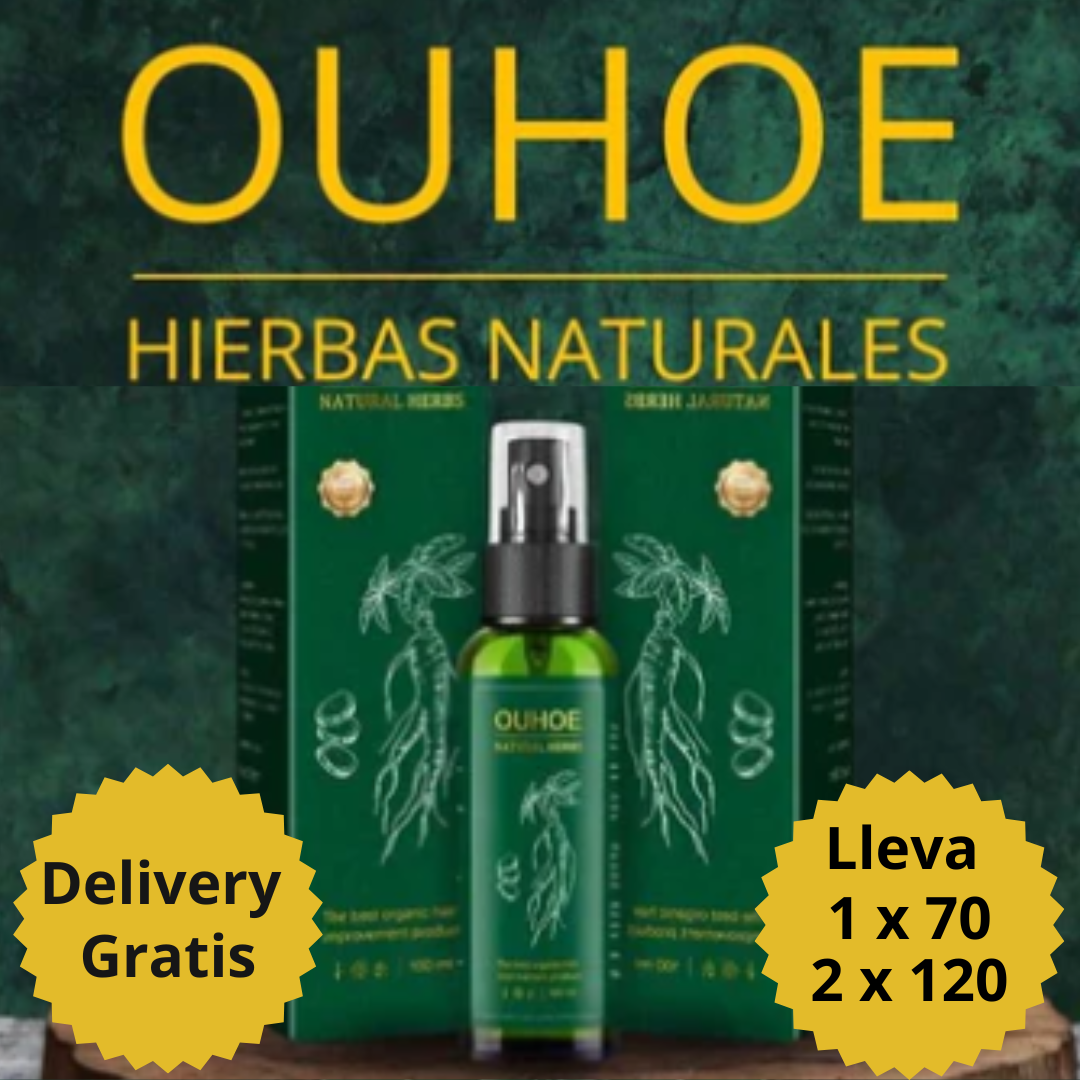 OUHOE -  ELIXIR PARA EL CRECIMIENTO DEL CABELLO